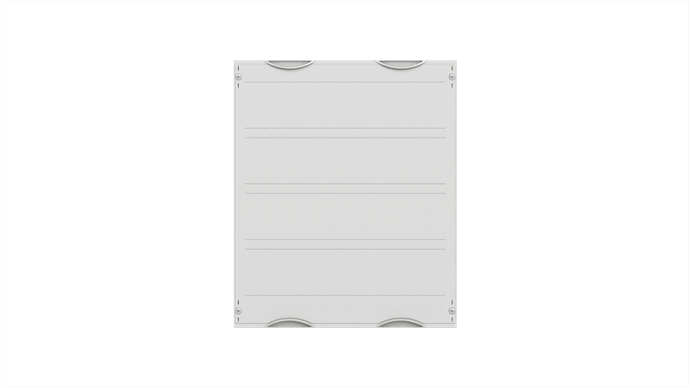 Kit placca di montaggio elettronica TRI ABB 2CPX070797R9999, colore grigio chiaro, dimensioni 600mm x 250mm.