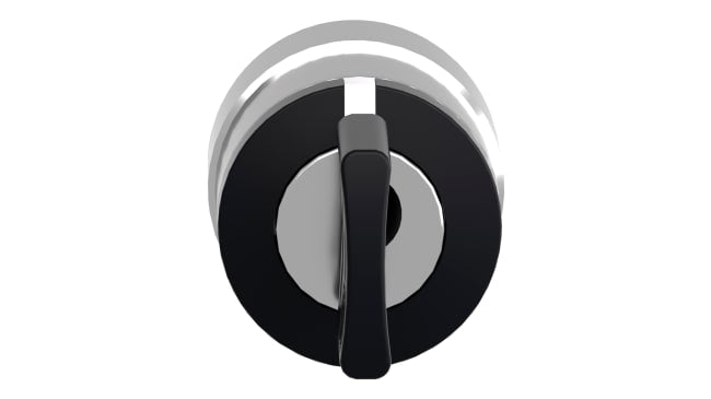 Testa Selettore Schneider Electric ZB4BG3 Harmony XB4, 3 Posizioni - Resistente, IP67, Sistema Bloccaggio Innovativo. Ideale per settore industriale.