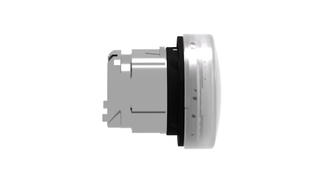 Interruttore a pulsante Schneider Electric ZB4BV013, montaggio a pannello, bianco, IP69K - Serie Harmony XB4