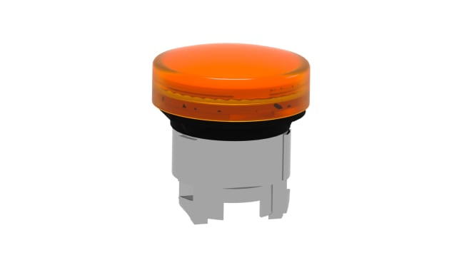 Spia LED Harmony XB4 Schneider Electric ZB4BV053, Arancione, IP66 - Ideale per monitorare macchinari industriali. Adatta a vari settori come telecomunicazioni, automobilistico, alimentare e cartiere.