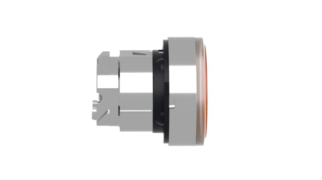 Testa Pulsante Schneider Electric ZB4BW353 - Ritorno a Molla - Arancione - Harmony XB4 - Resistente - IP69K - Metallo - 22mm