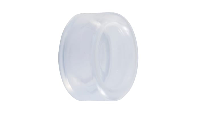 Cappuccio trasparente per pulsante Schneider Electric ZBP0 per serie XB4 e XB5 - Protezione resistente in silicone per comandi industriali.