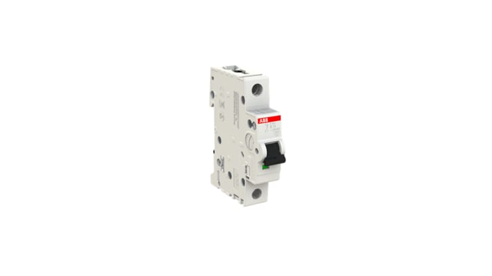 Interruttore magnetotermico ABB S201B13, 1P 13A, montaggio su guida DIN, dimensioni 88mm x 17.5mm x 76mm, grado di protezione IP20.