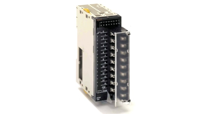 Modulo I/O PLC Omron CJ1W-ID211 - Serie SYSMAC CJ, 16 ingressi digitali 24VDC per automazione industriale e robotica. Alta velocità e connettività garantita!