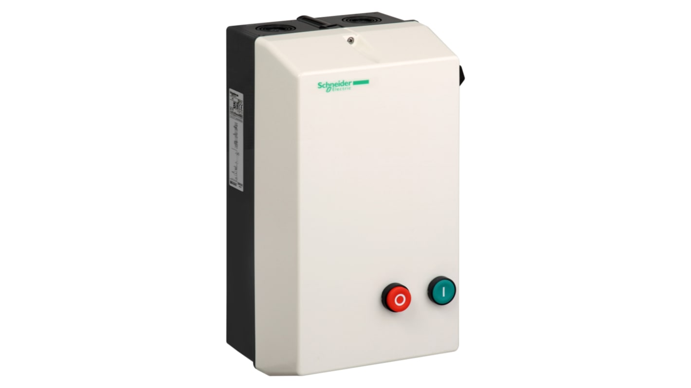 Starter stella-triangolo Schneider Electric LE6D12V7, potenza 11 kW, tensione 440 V, dimensioni 348 x 186 x 175,5 mm, grado di protezione IP657.