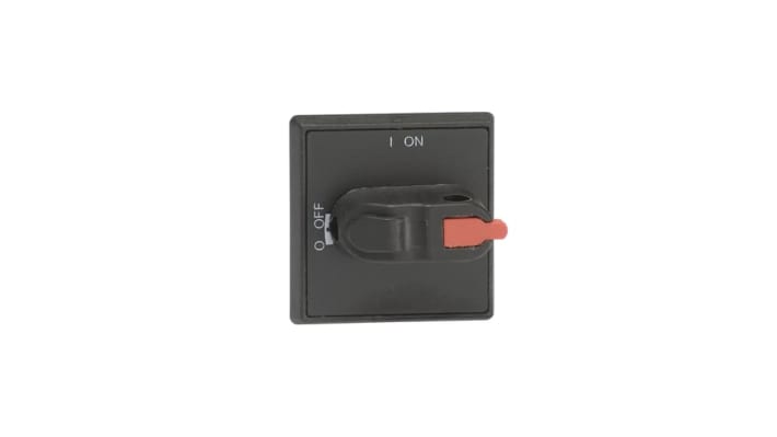 Manopola rotante ABB OHBS3AH 1SCA105234R1001, colore nero, 40mm, grado di protezione IP54, per selettori serie OT.