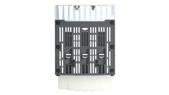 Avviatore soft-start trifase Schneider Electric ATS22D88Q, potenza 45 kW, corrente 88 A, dimensioni 247x145x295 mm, grado di protezione IP20.