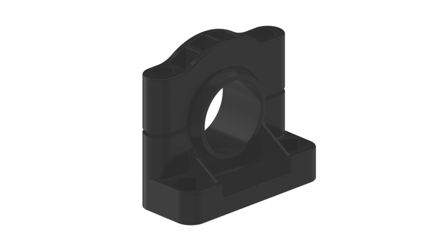 Staffa di montaggio orientabile Banner SMB30SC per sensori fotoelettrici, compatibile con serie OTB e SM30, foro di montaggio 30 mm.