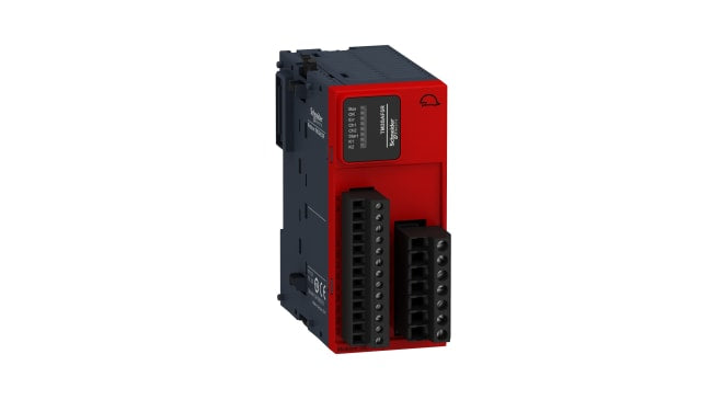 Modulo di espansione PLC Schneider Electric TM3SAF5R, 3 contatti NA, dimensioni 94 x 43,7 x 73 mm, alimentazione 24 V c.c.