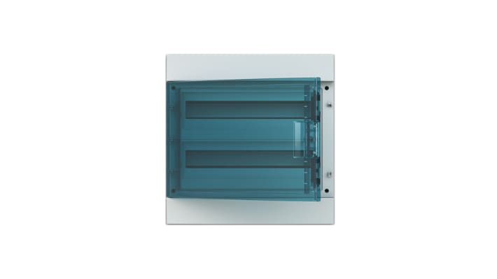 ABB 1SL1205A00, unità per utenze civili, 36 vie, 125A, IP65, montaggio superficiale, dimensioni 435x430x155mm, colore grigio.