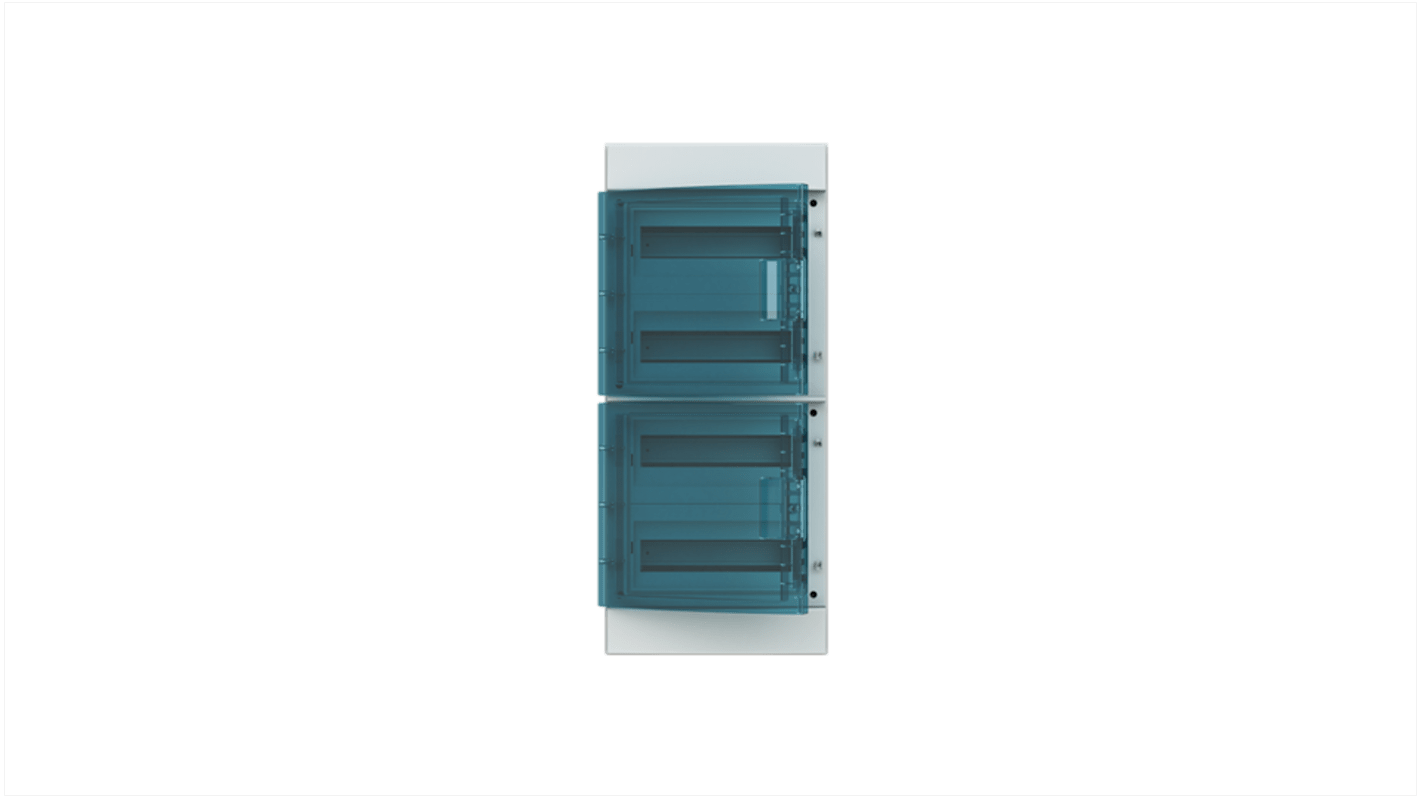 ABB 1SL1207A00, unità di consumo 48 vie, 125A, custodia IP65, dimensioni 735x320x155mm, montaggio su guida DIN.