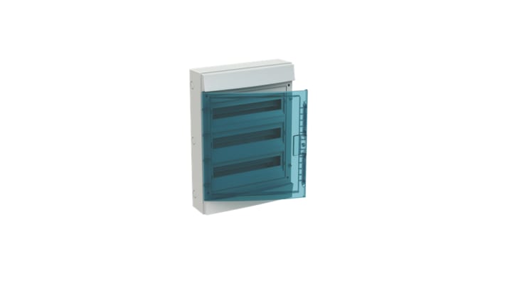 ABB 1SL1208A00, unità per utenze civili, 54 moduli, IP65, dimensioni 600 x 430 x 155 mm, corrente nominale 125 A.