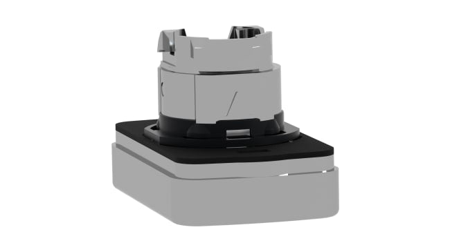 Attuatore pulsante instabile Schneider Electric ZB4BA7341 Harmony XB4, verde/rosso. Diametro foro 22mm, IP67, temperatura -40°C/+70°C. Ideale per pannelli di controllo e automazione industriale.