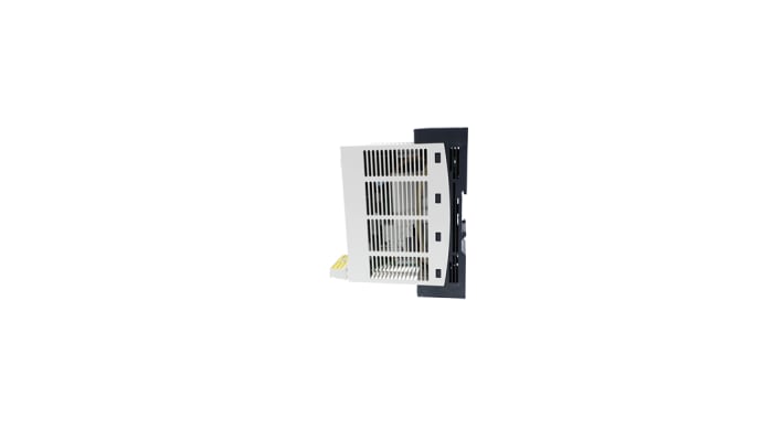 Avviatore soft-start Schneider Electric ATS01N222RT per motori asincroni, potenza 11,1 kW, 3 fasi, montaggio fianco a fianco.