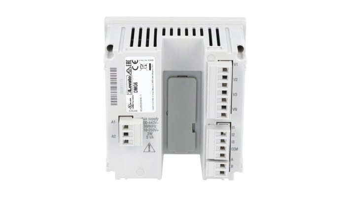 Contatore di energia Lovato DMG600, 1-2-3 fasi, display LCD, alimentazione 100-440 V, dimensioni 96 x 96 mm, protezione IP54.