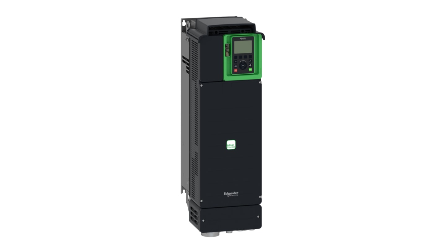 Inverter Schneider Electric ATV630D37N4: 37 kW, 380-480 V CA, 3 fasi, 0.1-500Hz. Ideale per automazione, monitoraggio in tempo reale e risparmio energetico.