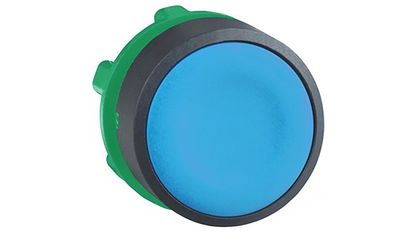 Attuatore pulsante Schneider Electric ZB5AA6 Harmony XB5 - Blu, a filo, per corpi in plastica. Certificato UL, CSA. IP66, IP67, IP69K.