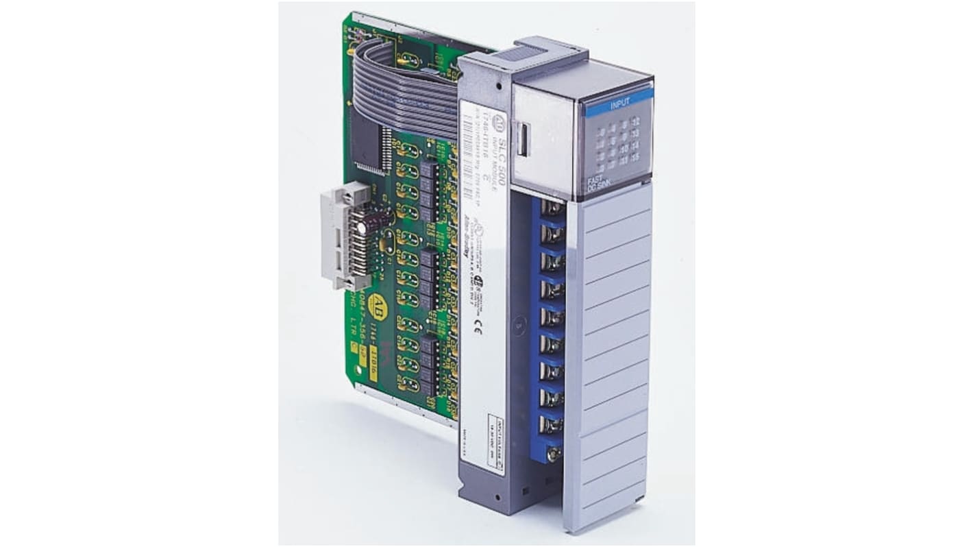 Modulo I/O digitale Allen Bradley 1746-ITB16, 16 punti, ingressi sink 10-30 V c.c., compatibile con SLC 500.
