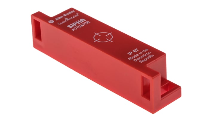 Interruttore di sicurezza magnetico Allen Bradley Guardmaster 440N-S32017, contatti 1NC/1NO, grado di protezione IP67, cavo 10 m.