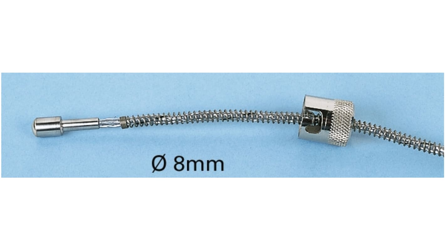 Sensore di temperatura RTD Jumo 902520/15-361-1005-1/000, sonda in acciaio INOX, IP65, -50 a 90 °C, circuito a 2 fili.