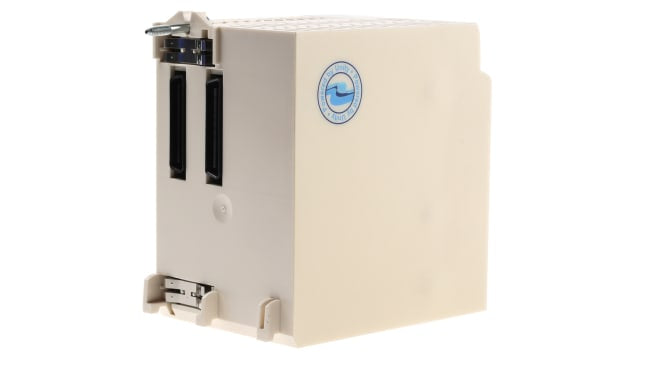 Alimentatore PLC Schneider Electric BMXCPS2010 per Modicon M340, 2,5 A, dissipazione 8,5 W, ecologico e resistente. Ideale per automazione industriale.