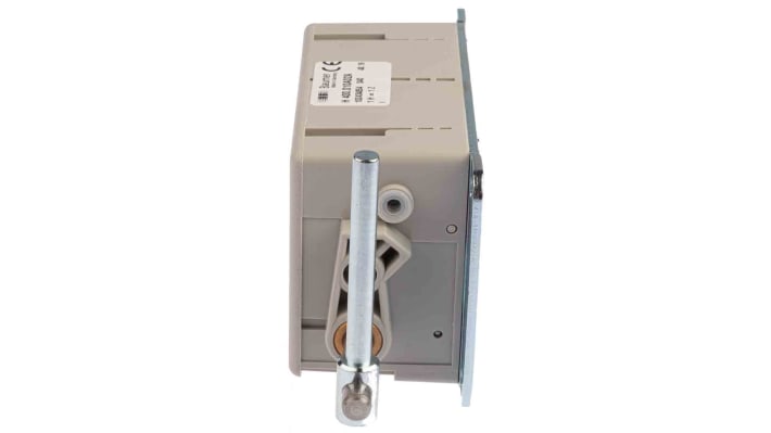 Contatore meccanico Baumer H 400.010A02A a 7 cifre, montaggio superficiale, reset manuale, angolo di corsa 38-60 gradi.