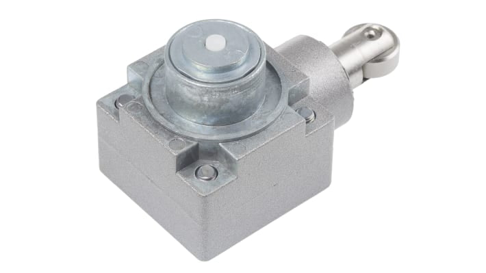 Telemecanique Sensors ZCKE64, interruttore di fine corsa metallico OsiSense XC, tensione 240 V, corrente 3 A, grado di protezione IP66.