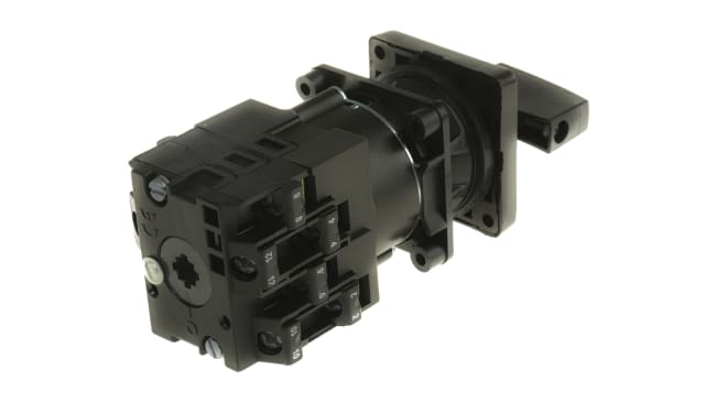Interruttore a camma Schneider Electric K2F006ACH, 20A, montaggio con foro di 22 mm, operatività da -25 a +55 gradi Celsius.