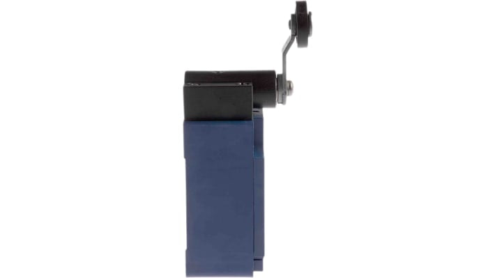 Interruttore di fine corsa Telemecanique Sensors XCKS131H29, leva NO/NC, IP65, 240V, 3A, dimensioni 33x18x60 mm.