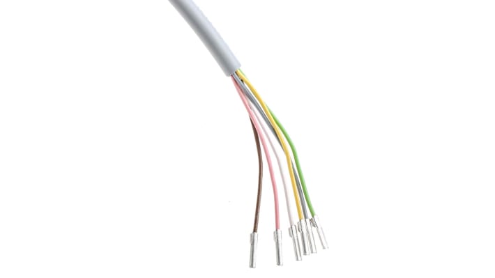Cavo di collegamento Schmersal per interruttore di sicurezza BNS 260, 2m, 6 pin, grado di protezione IP67, PVC, certificato RoHS.