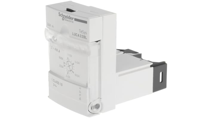 Starter per motore Direct on Line 3 poli 18,5 kW 690 V c.a. IP40 - Schneider Electric LUCA32BL: Protezione affidabile per motori industriali, ideale per industria aerospaziale, sollevamento e off-shore.