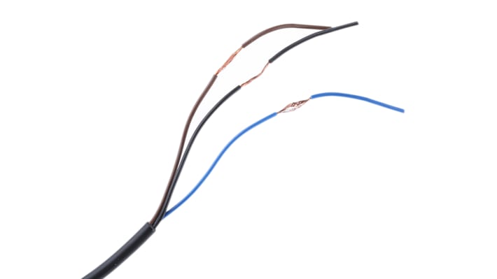 Sensore fotoelettrico cilindrico a diffusione Telemecanique Sensors XUB5BPANL2, rilevamento fino a 600 mm, uscita PNP, IP65/IP67.