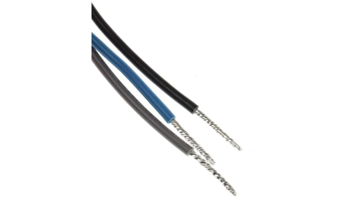 Microinterruttore SPDT pre-cablato Saia-Burgess V3SYR-UL, grado di protezione IP67, attuatore a leva corta, cavi 500 mm.