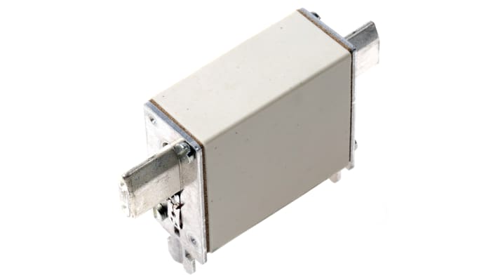 Fusibile NH Siemens 100A, tipo a lama, corpo ceramico, contatti argentati, lunghezza 77.8mm, compatibile misura 00.