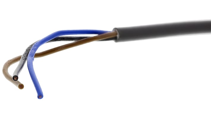 Sensore di prossimità cilindrico NPN M12 Omron E2AS12KS04WPC12M, rilevamento 4 mm, corpo in acciaio inox, IP67.