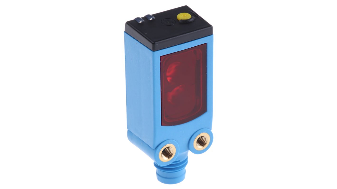 Sensore fotoelettrico Sick WLG4-3F2132 a retroriflessione, rilevamento fino a 4 m, montaggio a pannello, grado di protezione IP66/IP67.