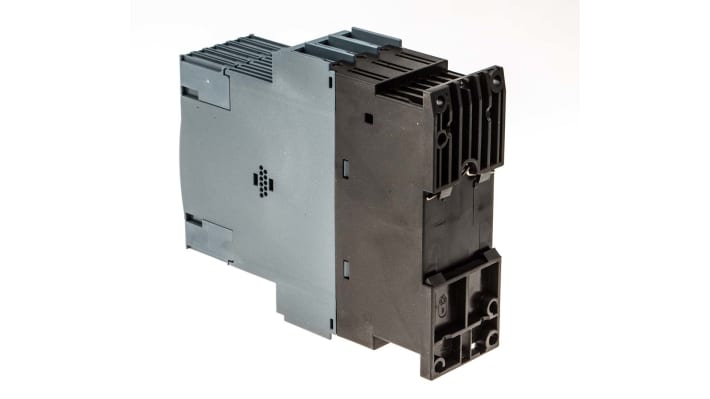 Siemens 3RW4024-1BB14, avviatore soft-start 3 fasi, 5,5 kW, 12,5 A, IP20, dimensioni 154x45x125 mm, per motori trifase.