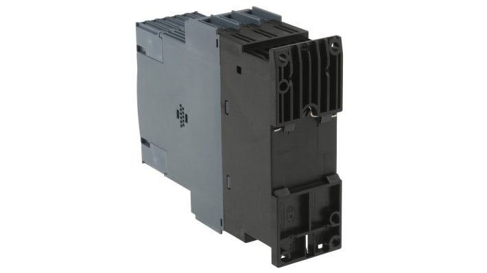 Avviatore soft-start Siemens 3RW4028-1BB14, 3 fasi, 18,5 kW, montaggio a pannello, dimensioni 125 x 45 x 154 mm.