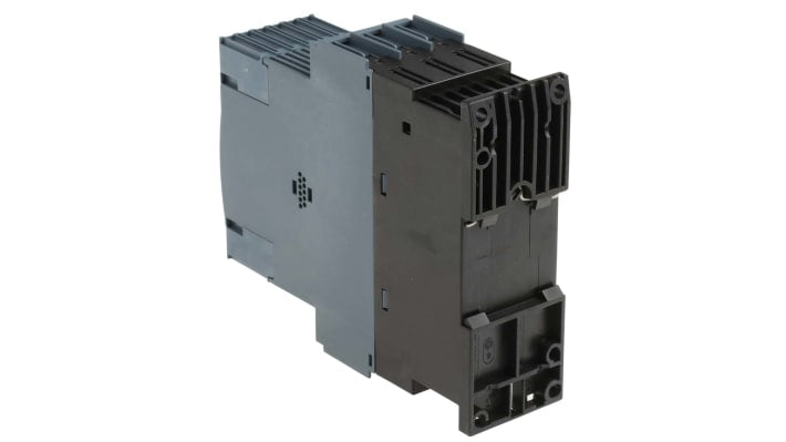 Siemens 3RW4027-1BB14, avviatore soft-start 3 fasi, 15 kW, 32 A, IP20, dimensioni 125 x 154 x 45 mm.