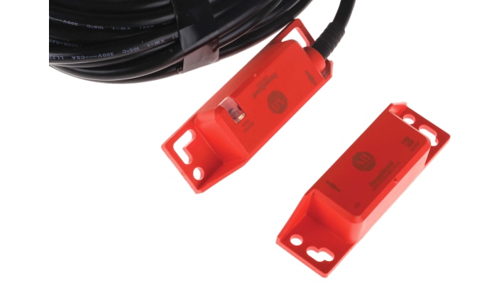 Interruttore di sicurezza RFID Allen Bradley Guardmaster 440N-Z21SS2BN9, 24V cc, 10 m, categoria di sicurezza 4, IP69K.