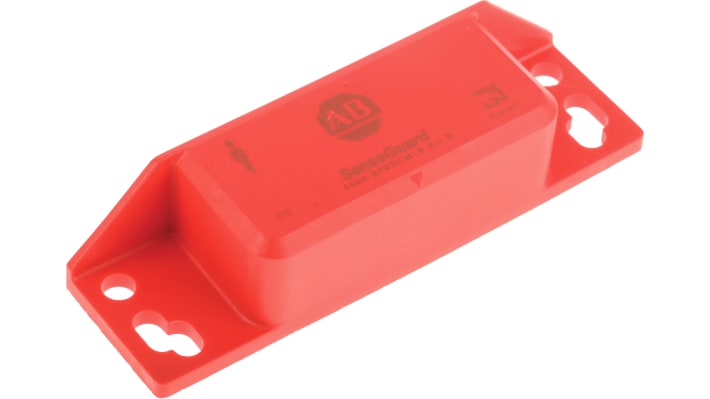 Interruttore di sicurezza RFID Allen Bradley Guardmaster 440N-Z21SS2AN, 24V cc, grado di protezione IP69K, attuatore incluso, dimensioni 88.14 x 24.99 x 20.65 mm.