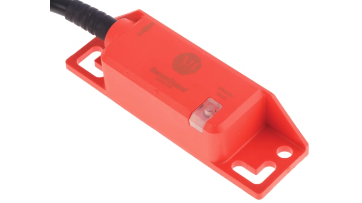 Interruttore di sicurezza RFID Allen Bradley Guardmaster 440N-Z21SS2AN, 24V cc, grado di protezione IP69K, attuatore incluso, dimensioni 88.14 x 24.99 x 20.65 mm.