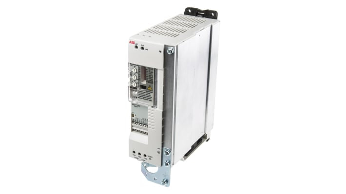 Inverter ABB ACS55-01E-07A6-2, monofase 1,5 kW, montaggio su guida DIN, dimensioni 226x159x70 mm, grado di protezione IP20.
