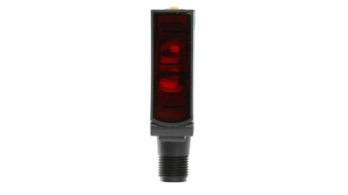 Sensore fotoelettrico rettangolare Sick WTE11-2P2432, rilevamento a 40 mm, uscita PNP, montaggio a pannello, IP66/IP67.