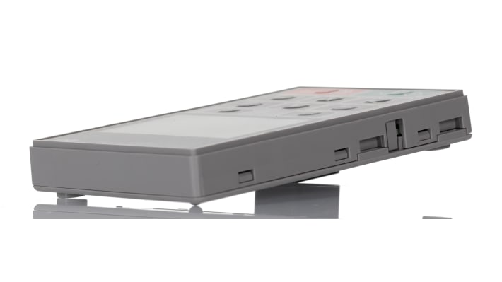 Interfaccia remota Omron JVOP-180 per serie J1000, design compatto, facile installazione e configurazione, migliora la comunicazione.
