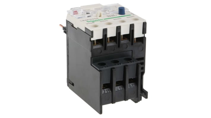 Relè di sovraccarico termico miniaturizzato Schneider Electric LR2K0306: 1 NO + 1 NC, 0,8-1,2 A, protezione motore.