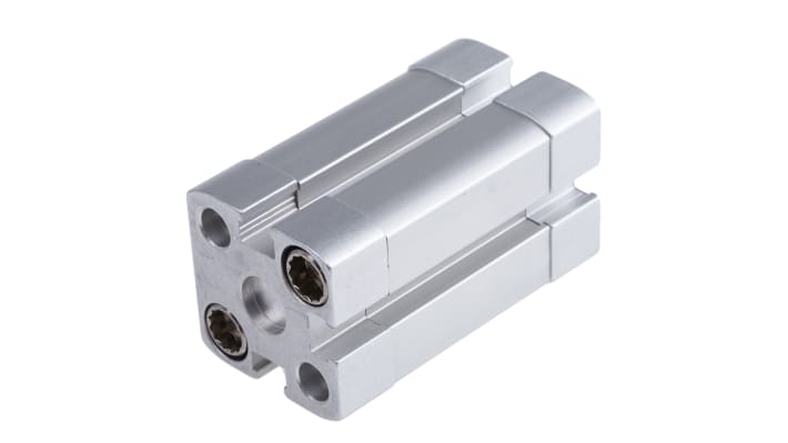 Cilindro pneumatico Festo ADN-16-20-I-P-A, doppio effetto, foro 16 mm, corsa 20 mm, attacco M5, pressione max 10 bar.