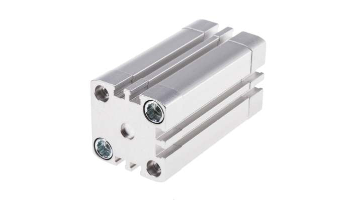 Cilindro pneumatico Festo ADN-32-50-I-PPS-A, doppio effetto, foro 32 mm, corsa 50 mm, design compatto per installazione in spazi ridotti.