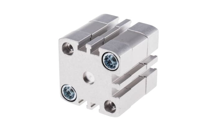 Cilindro pneumatico Festo ADN-32-5-I-P-A, doppio effetto, foro 32mm, corsa 5mm, montaggio verticale o orizzontale.