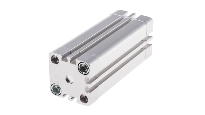 Cilindro pneumatico doppio effetto Festo ADN-32-80-I-P-A, foro 32mm, corsa 80mm, attacco G 1/8, alloggiamento in alluminio.